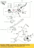 430950908, Kawasaki, mangueira de freio kawasaki ninja h2r  p zx10r h2 n winter test edition krt replica abs zx1000 s r zx 10r non zx10rr sl1 my18 2018my zx1002 se 1000 , Novo