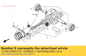 Honda 13381GM6310 pin crank - Bottom side