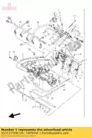 5S3137500100, Yamaha, conjunto do corpo do acelerador yamaha fz 600 2007, Novo