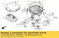 17221MAT000, Honda, case comp., purificador de ar honda cbr 1100 1997 1998, Novo