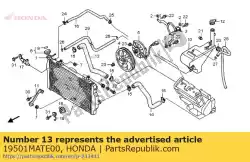 Tutaj możesz zamówić w?? Ch? Odnicy górny od Honda , z numerem części 19501MATE00: