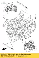 1130238811, Suzuki, set carter suzuki lt a400 eiger 4x2 a400f 4x4 400 , Nuovo