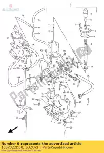 suzuki 1357322D00 veer - Onderkant