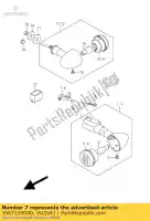 3567139G00, Suzuki, staffa anteriore t suzuki vz 800 2005 2006 2007 2008 2009, Nuovo