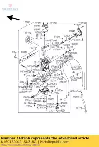 Suzuki K160160012 t?ok nurnikowy - Dół