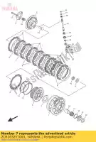 2CR163251000, Yamaha, tarcza, sprz?g?o 2 yamaha  mt yfz r yzf r 1000 2015 2016 2017 2018 2019 2020 2021, Nowy