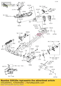 kawasaki 550200901 guard zx636edf - La partie au fond