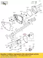 110611200, Kawasaki, 01 guarnizione, generatore kawasaki  250 2017 2018 2019 2020, Nuovo