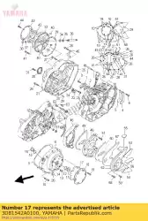 Tutaj możesz zamówić amortyzator 1 od Yamaha , z numerem części 3D81542A0100: