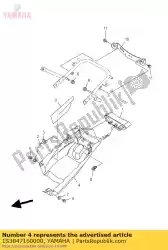 Tutaj możesz zamówić ok? Adka, tylne ? Wiat? O od Yamaha , z numerem części 1S3847160000: