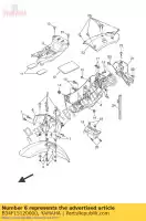 B34F15120000, Yamaha, parêntese de suporte yamaha  xsr 660 700 2016 2017 2018 2019, Novo