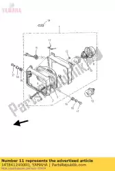 lente, set van Yamaha, met onderdeel nummer 14T841240000, bestel je hier online: