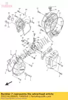 20S154180000, Yamaha, deksel, kettingkast yamaha ajs xj  600 2009 2010 2011 2014 2015 2016, Nieuw