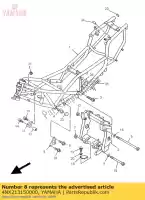 4NX213150000, Yamaha, zosta?, silnik 2 yamaha trx 850, Nowy