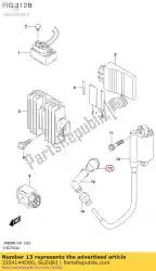 Ici, vous pouvez commander le joint bougie auprès de Suzuki , avec le numéro de pièce 3354144D00: