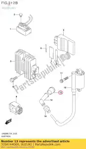 Suzuki 3354144D00 joint bougie - La partie au fond