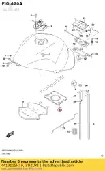 Qui puoi ordinare scudo, serbatoio carburante da Suzuki , con numero parte 4419115H10: