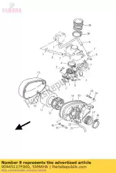 Ici, vous pouvez commander le tuyau (l120) auprès de Yamaha , avec le numéro de pièce 90445117F000: