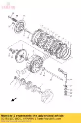 Here you can order the primary driven gear comp. From Yamaha, with part number 5D7E61501000: