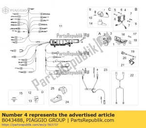 aprilia B043488 regulator napi?cia - Dół