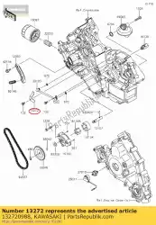 Here you can order the 01 plate from Kawasaki, with part number 132720988: