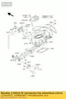 110010031, Kawasaki, head-cylinder kx125-m2 kawasaki kx 125 2004 2005 2006 2007 2008, New