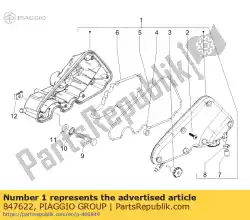 Ici, vous pouvez commander le air. Cl. Case auprès de Piaggio Group , avec le numéro de pièce 847622: