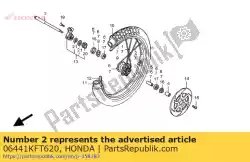 Qui puoi ordinare nessuna descrizione disponibile da Honda , con numero parte 06441KFT620: