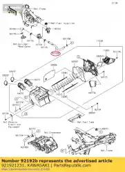 Tutaj możesz zamówić rura, acv-a / c od Kawasaki , z numerem części 921921231: