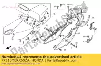 77315MERR60ZA, Honda, ensemble de capot, r. rr. (wl) * ty honda cbf cbfn cbfna cbfs cbfsa 600, Nouveau