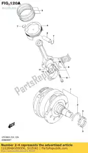 suzuki 1222848G000D0 ring, zwengel - Onderkant