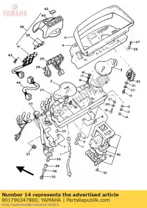 yamaha 901790347800 nakr?tka (7h6) - Dół