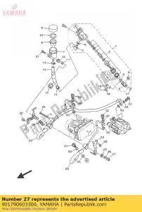 yamaha 901790603300 moer - Onderkant