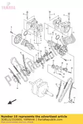 Aqui você pode pedir o guia, rolha 1 em Yamaha , com o número da peça 3D8122310000: