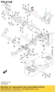 suzuki 0944309027 primavera - Lado inferior