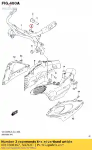 suzuki 0910308367 bullone, 8x40 - Il fondo