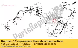 Honda 45505KV3006 cubierta, polvo - Lado inferior
