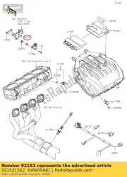 Here you can order the collar,5. 6x8x11. 2 from Kawasaki, with part number 921521562: