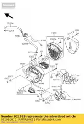 Qui puoi ordinare tubo, testa acv-rr da Kawasaki , con numero parte 921910013: