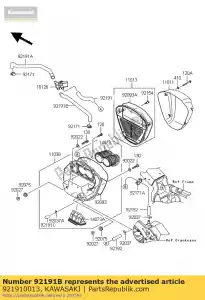 Kawasaki 921910013 tubo, testa acv-rr - Il fondo