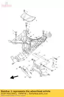 5S9F74810000, Yamaha, prancha, apoio para os pés yamaha yw 125 2010, Novo