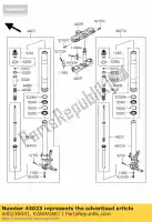 440230041, Kawasaki, cilindro-conjunto-garfo zx1400a6f kawasaki zzr 1400 2006 2007 2008 2009 2010, Novo