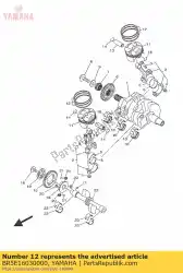 Aqui você pode pedir o conjunto (s de anel de pistão em Yamaha , com o número da peça BR5E16030000: