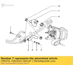 Tutaj możesz zamówić rura doprowadzaj? Ca olej od Piaggio Group , z numerem części 299970: