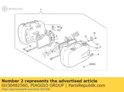 Ici, vous pouvez commander le valise rh 40 l auprès de Piaggio Group , avec le numéro de pièce GU30482560: