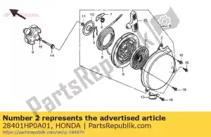 Honda 28401HP0A01 caso comp, rinculo - Il fondo