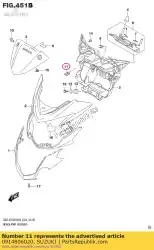 Here you can order the nut,breather fr from Suzuki, with part number 0914806020: