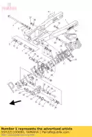 5SH221100000, Yamaha, brazo trasero comp. yamaha yz sw lw 85, Nuevo