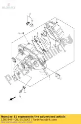 Here you can order the plug,drain from Suzuki, with part number 1387848H00: