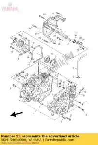 yamaha 5KM154630000 joint, logement de palier 2 - La partie au fond